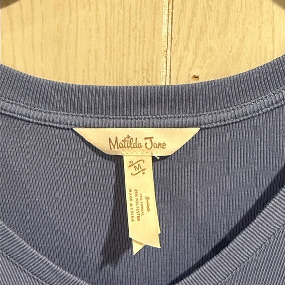 Matilda Jane Women’s Blue Ruffle Sleeve Maxi Dress Size M - Picture 3 of 4